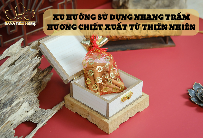 Xu hướng sử dụng nhang trầm hương chiết xuất từ thiên nhiên