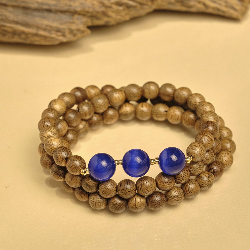 VÒNG TAY TRẦM HƯƠNG - 6li tốc vườn - Ngọc Thiên Thanh