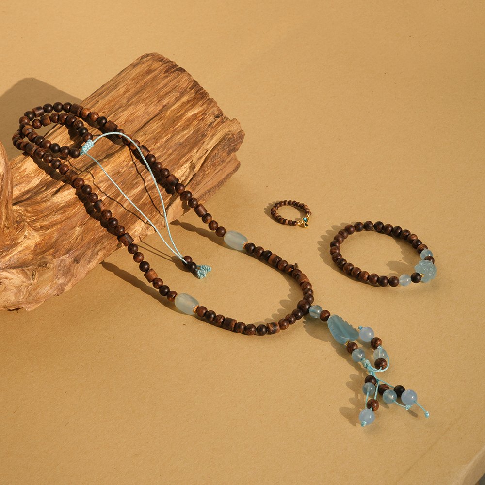 Bộ Trang Sức Trầm Thuỷ Ngọc DANA