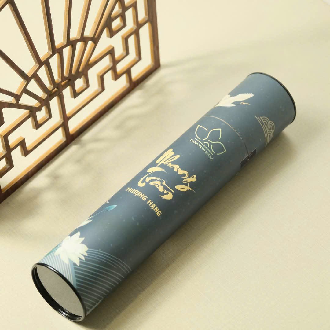 Nhang Trầm Thuỷ Nguyệt Thượng Hạng DANA 30cm-ống 200 nén