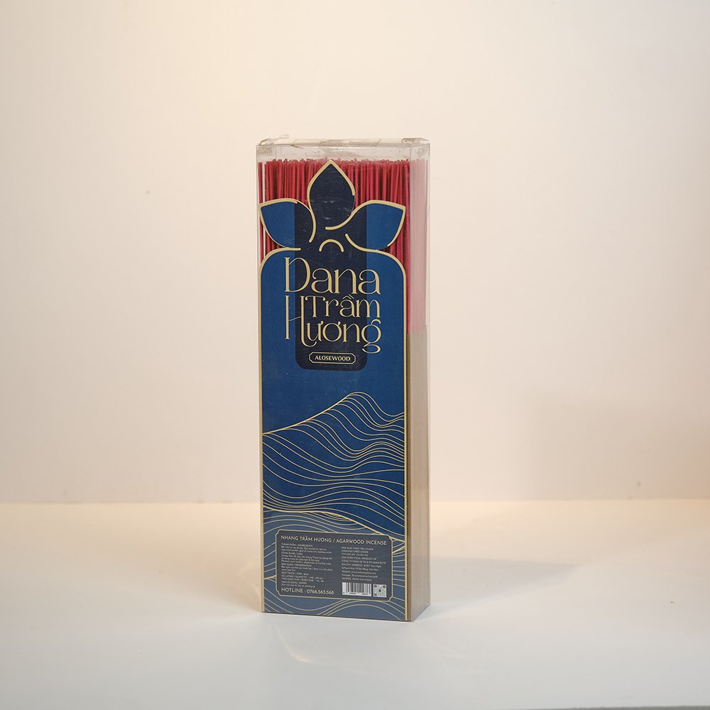 Nhang Trầm Thuỷ Nguyệt DANA 30cm, hộp 250gr