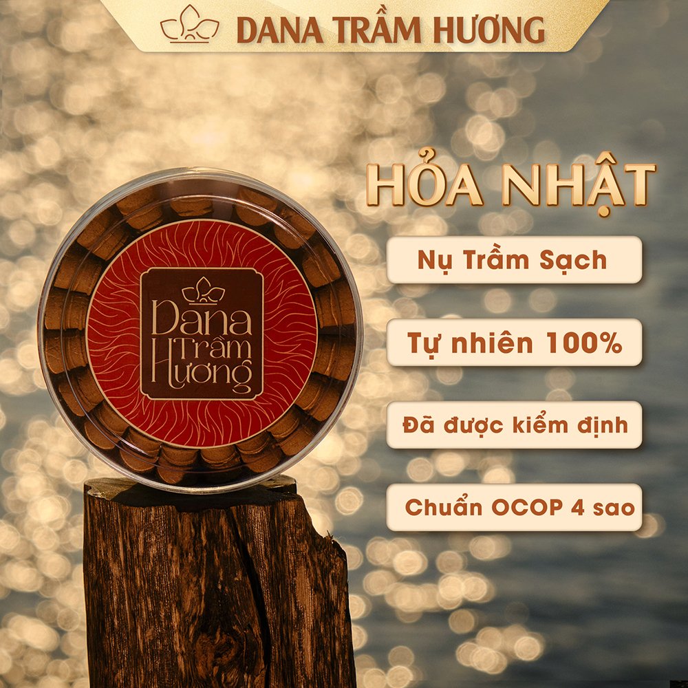 Nụ Trầm Hỏa Nhật DANA Đặc Biệt, 38 viên