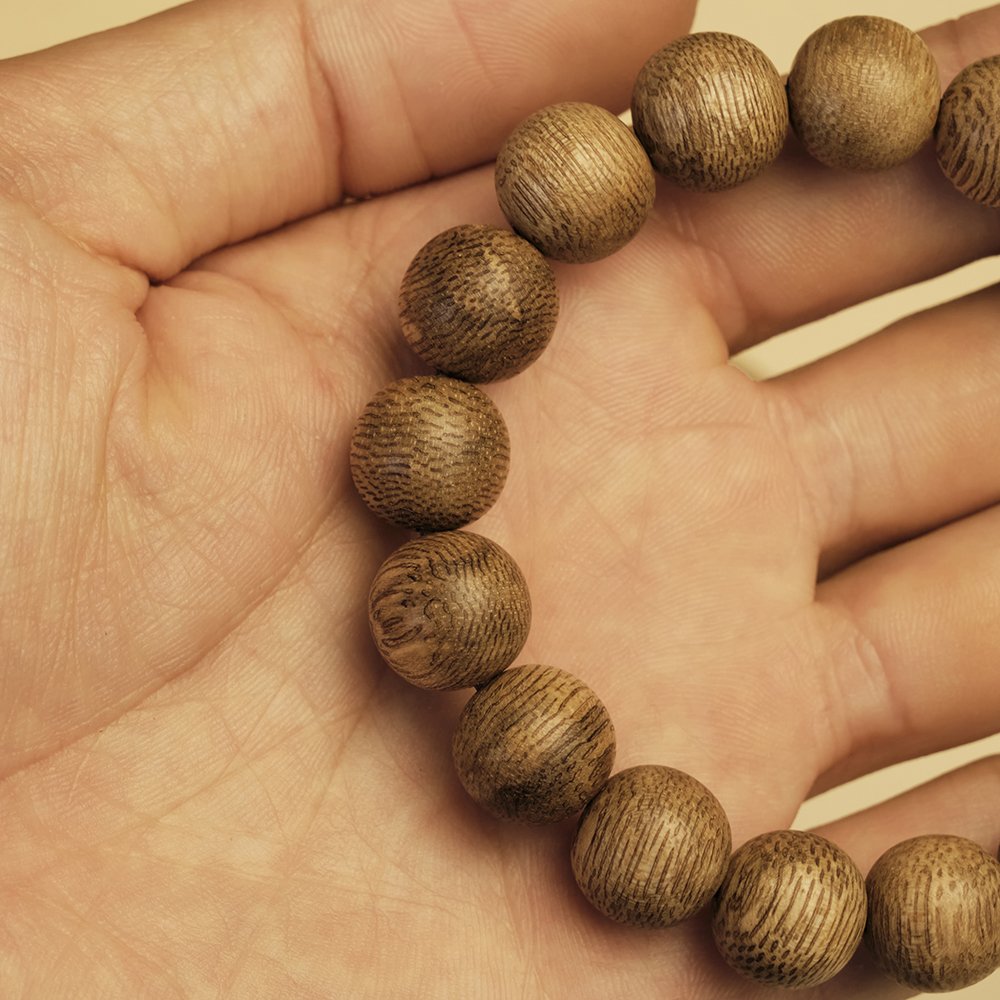 Vòng tay trầm hương -Trầm tự nhiên Việt Nam - Hưng Phúc An 10li