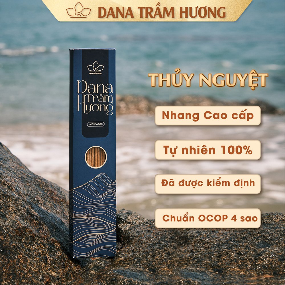 Nhang Trầm Thuỷ Nguyệt DANA, 38cm, 250gr