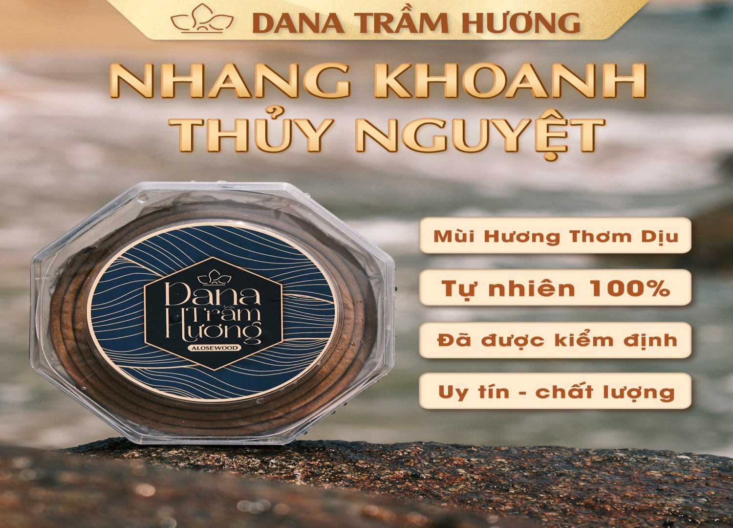 Trầm Khoanh Thuỷ Nguyện DANA Đặc Biệt-12h, 5 vòng
