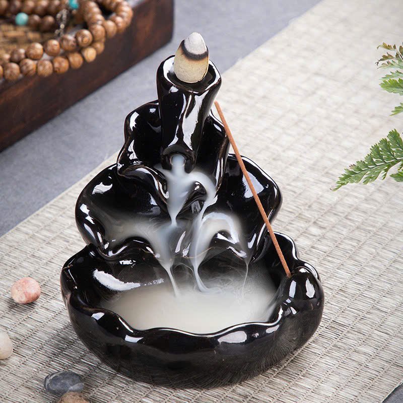 Xông Trầm Thác Khói Đen Loại Lớn