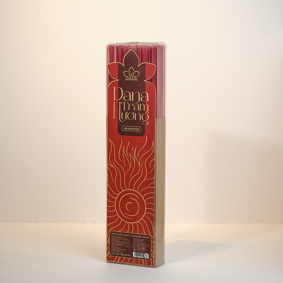 Nhang Trầm Hỏa Nhât DANA, 38cm hộp 500gr