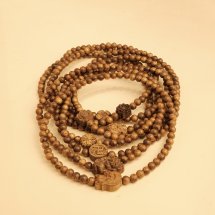Vòng Tay Trầm Hương – Tâm Hương Linh Bảo – Trầm Tốc Vườn 6Li 2 Vòng