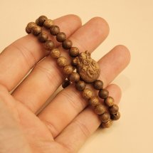 Vòng Tay Trầm Hương – Tâm Hương Linh Bảo – Trầm Tốc Vườn 6Li 2 Vòng