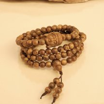 Vòng Tay Trầm Hương Tâm Hương Linh Bảo – Trầm Tốc Vườn 6Li 108 hạt
