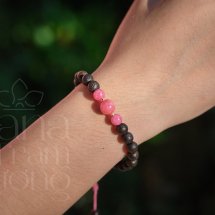 Vòng trầm hương nấu dầu  – 6li Phúc Mộc Hương Viên 