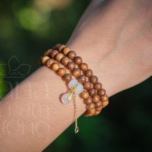 Vòng tay trầm hương 6li tốc vườn – An Ngọc Hương 